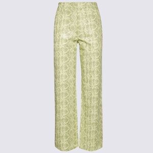 Rotate Rotie Snake Effect Vegan Leather Pants